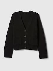 Gap Black V-Neck Pocket Cardigan - Image 5 of 5