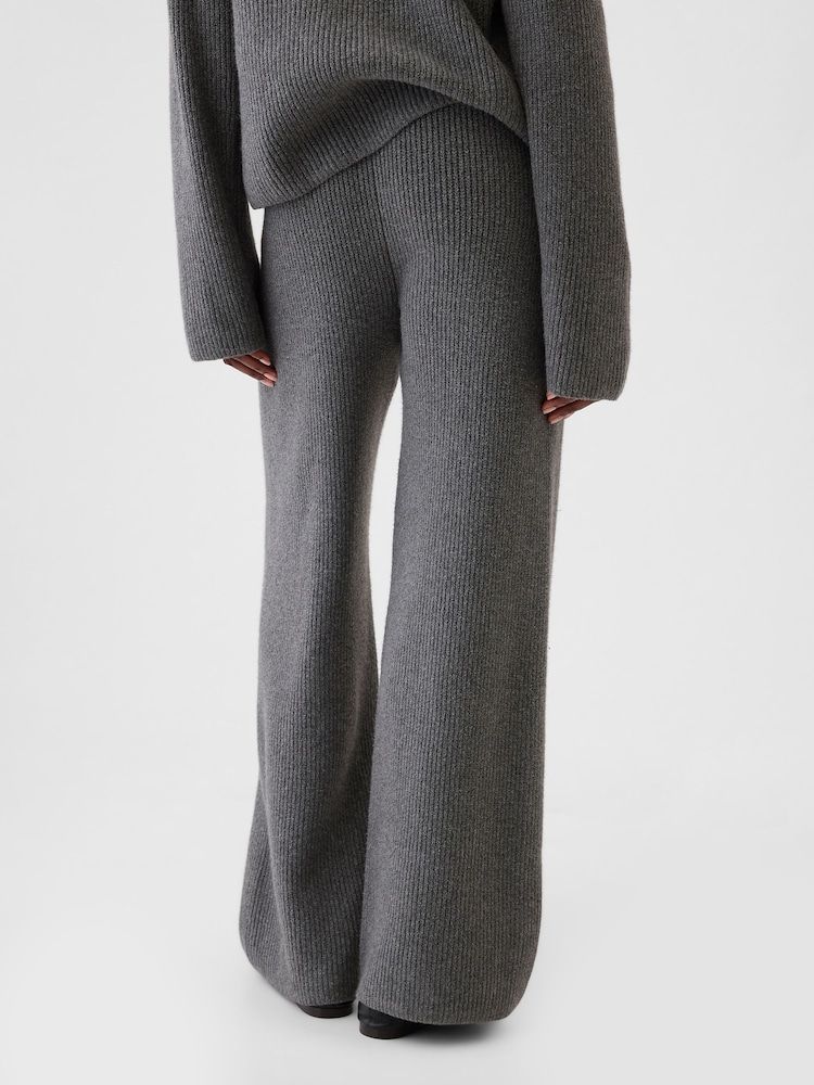 Gris - Gap CashSoft Pantalon en maille Shaker-Stitch - Image 4 of 5