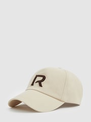 Reiss Stone Swanson Twill Logo-Embroidered Cap - Image 1 of 4