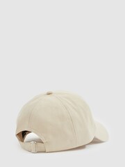 Reiss Stone Swanson Twill Logo-Embroidered Cap - Image 3 of 4