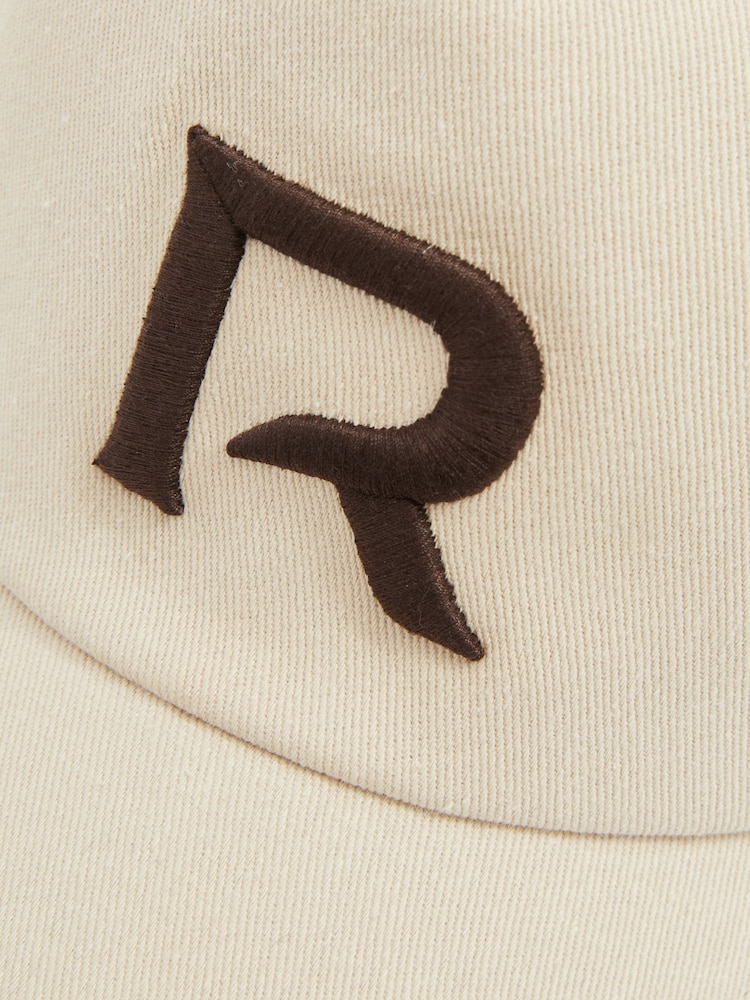 Reiss Stone Swanson Twill Logo-Embroidered Cap - Image 4 of 4