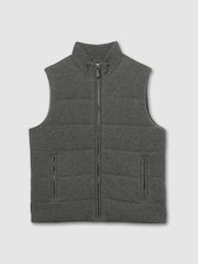 Prešit brezrokavnik iz kašmirja Reiss Shackleton Atelier - Slika 2 iz 6