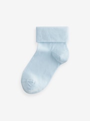 Multi 5 Pack Cotton Rich Roll top Ankle Socks - Image 2 of 8