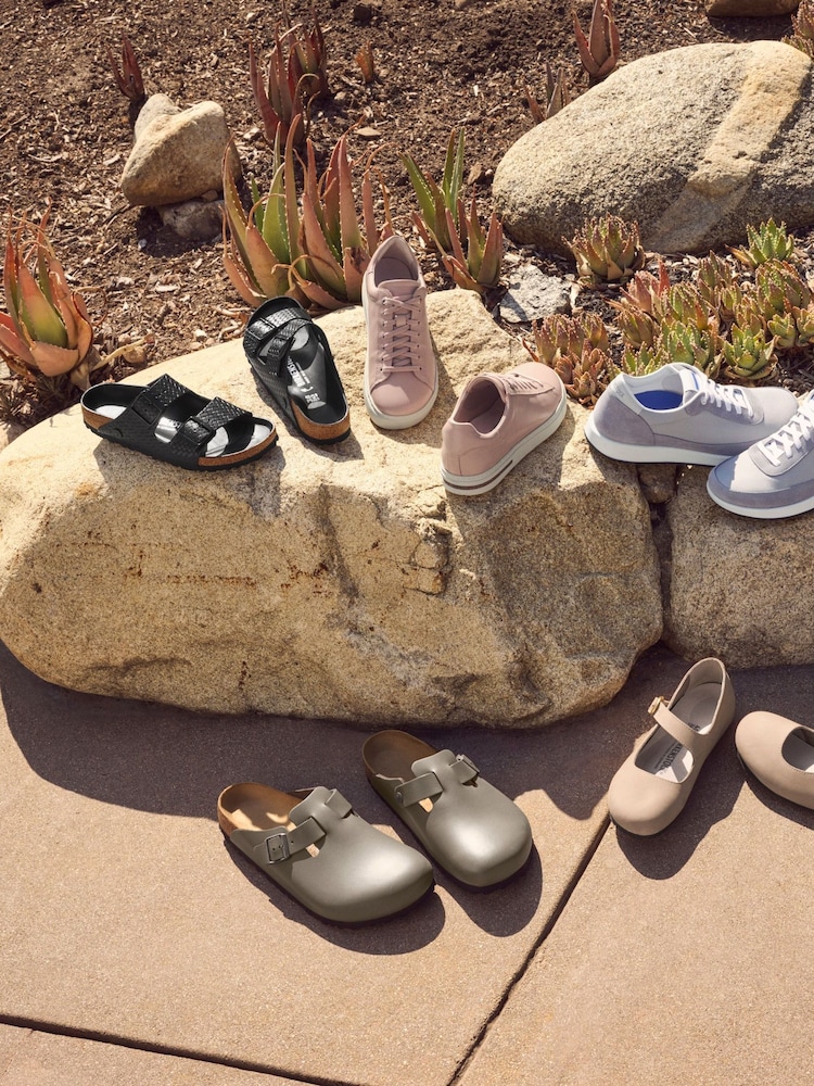 Birkenstock Sand Tracy Nubuck Sandcastle Ballerinas Shoes - Image 5 of 5
