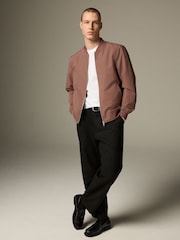 Purple Shower Resistant Bomber Jacket - Image 4 of 7