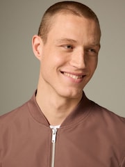Purple Shower Resistant Bomber Jacket - Image 5 of 7