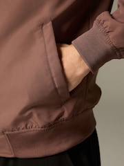 Purple Shower Resistant Bomber Jacket - Image 6 of 7