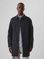 Gap Blue Mac Rain Coat - Image 1 of 5