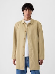 Gap Cream Mac Rain Coat - Image 1 of 5