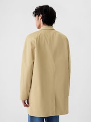 Gap Cream Mac Rain Coat - Image 2 of 5