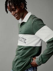 Gap Green Rugby Polo Shirt - Image 3 of 9