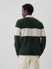 Gap Green Rugby Polo Shirt - Image 6 of 9