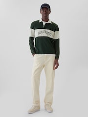Gap Green Rugby Polo Shirt - Image 7 of 9