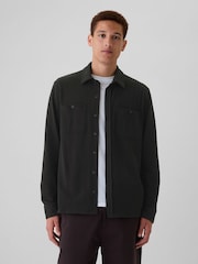 Gap Black Jersey Long Sleeve Shirt - Image 1 of 5