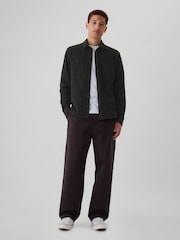 Gap Black Jersey Long Sleeve Shirt - Image 3 of 5