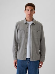 Gap Grey Jersey Long Sleeve Shirt - Image 1 of 4
