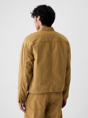 Gap Brown Canvas Denim Carpenter Jacket - Image 3 of 5