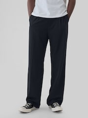 Gap Navy Blue 365 Pleated Trousers - Image 2 of 5