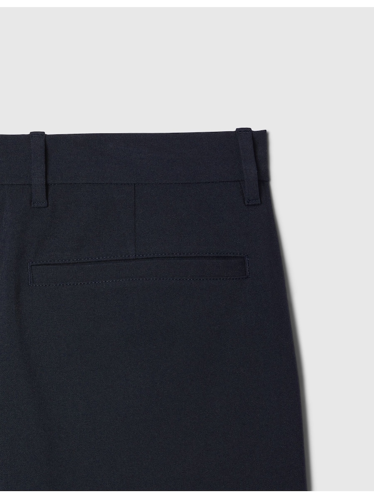 Gap Navy Blue 365 Pleated Trousers - Image 5 of 5 Gap Navy Blue 365 Pleated Trousers - Image 5 of 5