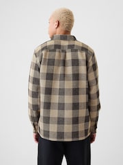 Gap Beige Knit Overshirt - Image 2 of 5