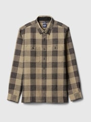 Gap Beige Knit Overshirt - Image 5 of 5
