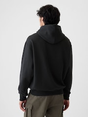 Gap Black Heavyweight Athletic Logo Hoodie - Image 2 of 5