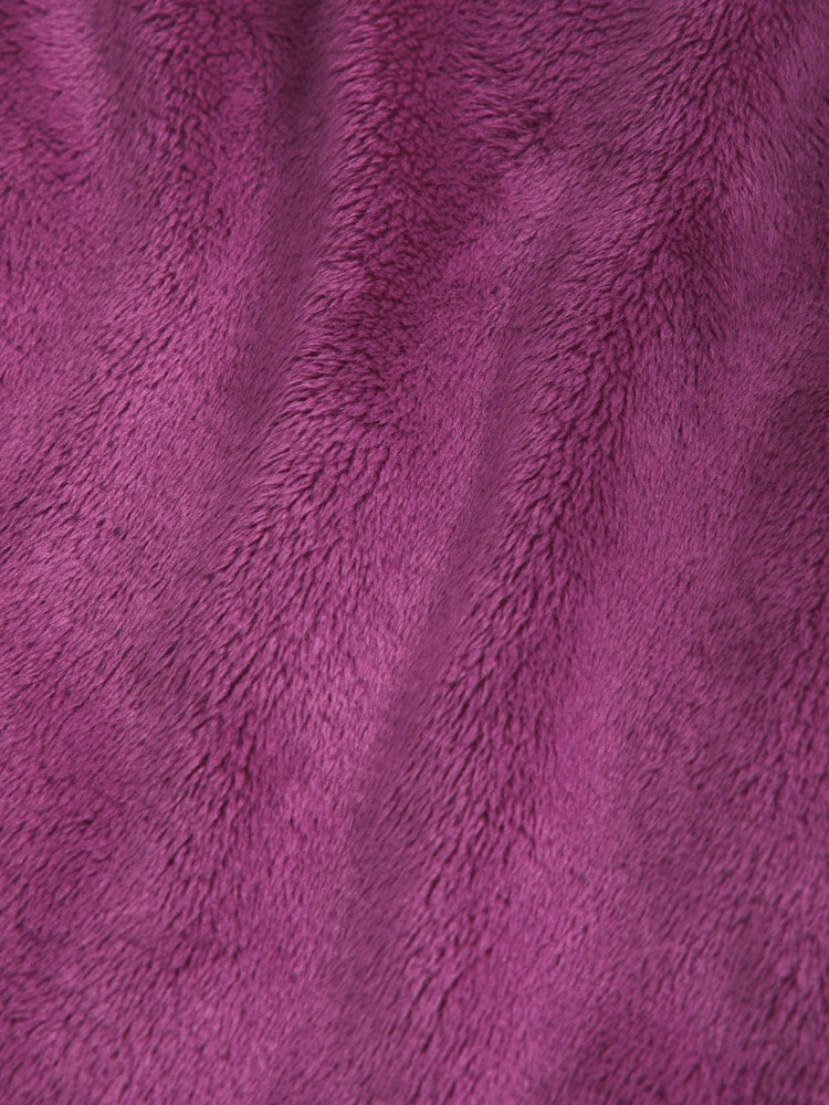 Abercrombie & Fitch Purple Lightweight Cropped Puffer Jacket - Image 3 of 3
