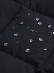 أسود - Abercrombie & Fitch Quilted Puffer Jacket - صورة 2 من 3