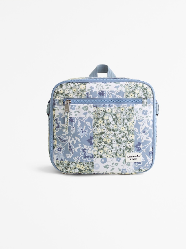 Blau - Abercrombie & Fitch Blue Floral Lunchbox - Bild 1 von 2