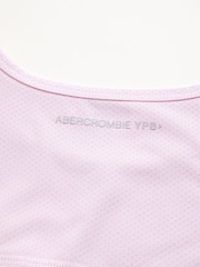Серый - Abercrombie & Fitch Активная майка - Изображение 2 из 3