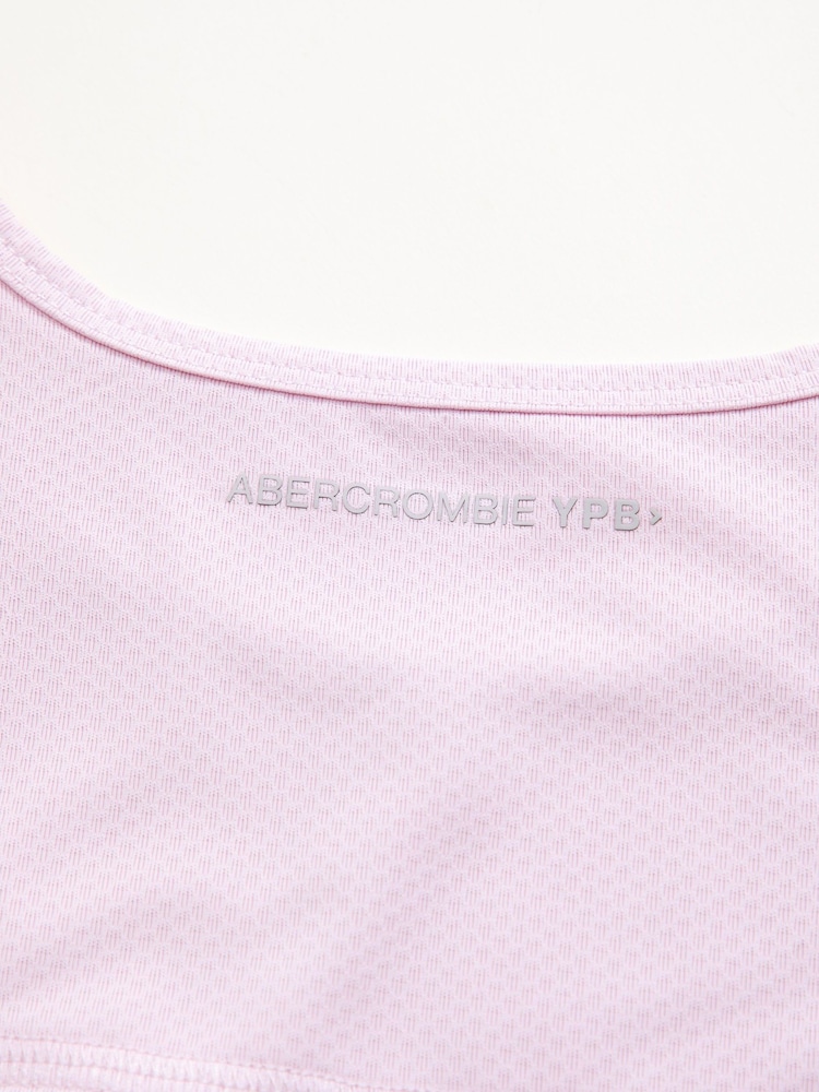Серый - Abercrombie & Fitch Активная майка - Изображение 2 из 3
