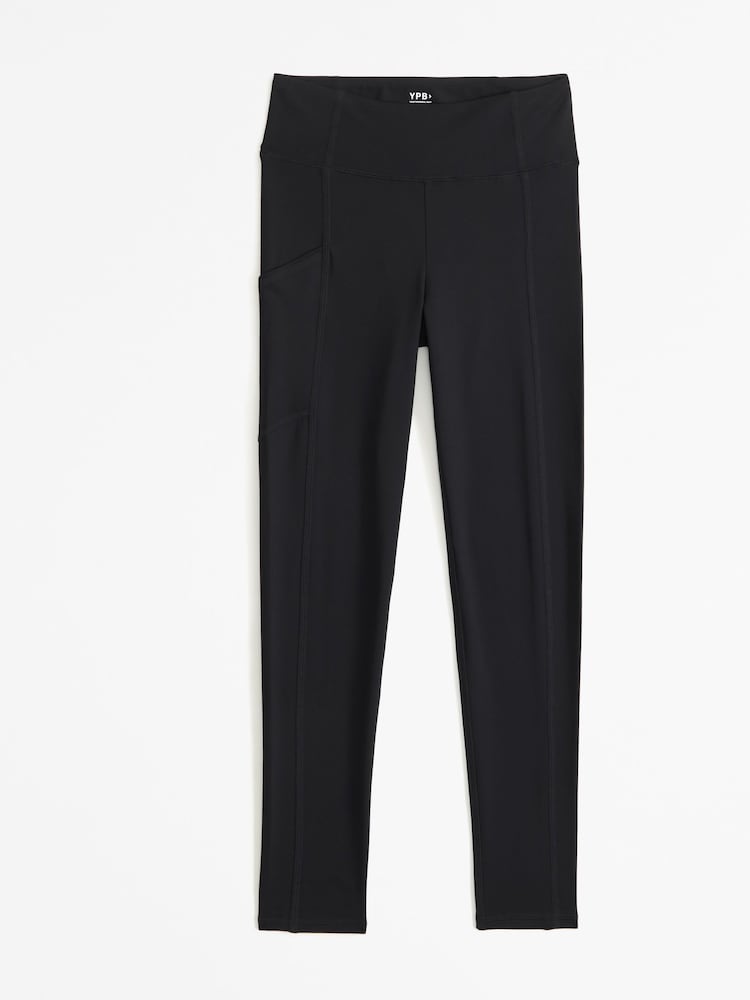 Abercrombie & Fitch Active Black Leggings - Image 1 of 1