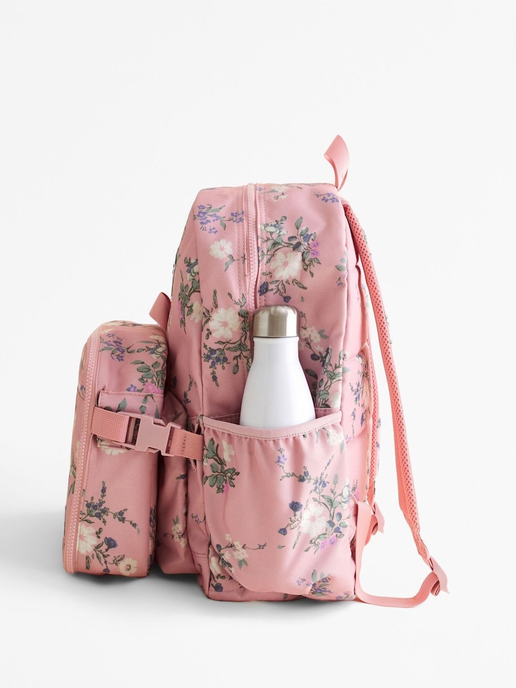 Abercrombie & Fitch Pink Floral Backpack - Image 2 of 4