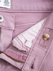 Abercrombie & Fitch Pink High Rise Flare Jeans - Image 3 of 3