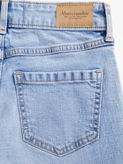 Abercrombie & Fitch Blue High Rise Straight Jeans - Image 3 of 3