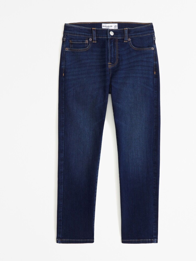 Abercrombie & Fitch Straight Leg Black Jeans - Image 1 of 3