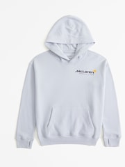 Abercrombie & Fitch Grey McLaren Racing Pullover Hoodie - Image 1 of 2