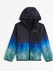 Abercrombie & Fitch Green Windbreaker Jacket - Image 2 of 3