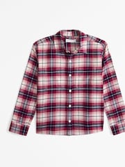 Abercrombie & Fitch Relaxed Fit 100% Cotton Flannel Check Shirt - Image 1 of 1