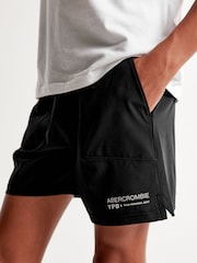 Abercrombie & Fitch Sports Black Training Shorts - Image 5 of 6