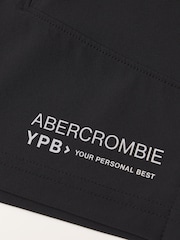 Abercrombie & Fitch Sports Black Training Shorts - Image 6 of 6