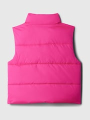 Gap Pink Sleeveless Gilet Jacket (4-13yrs) - Image 2 of 3