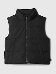 Gap Black Sleeveless Gilet Jacket (4-13yrs) - Image 1 of 3