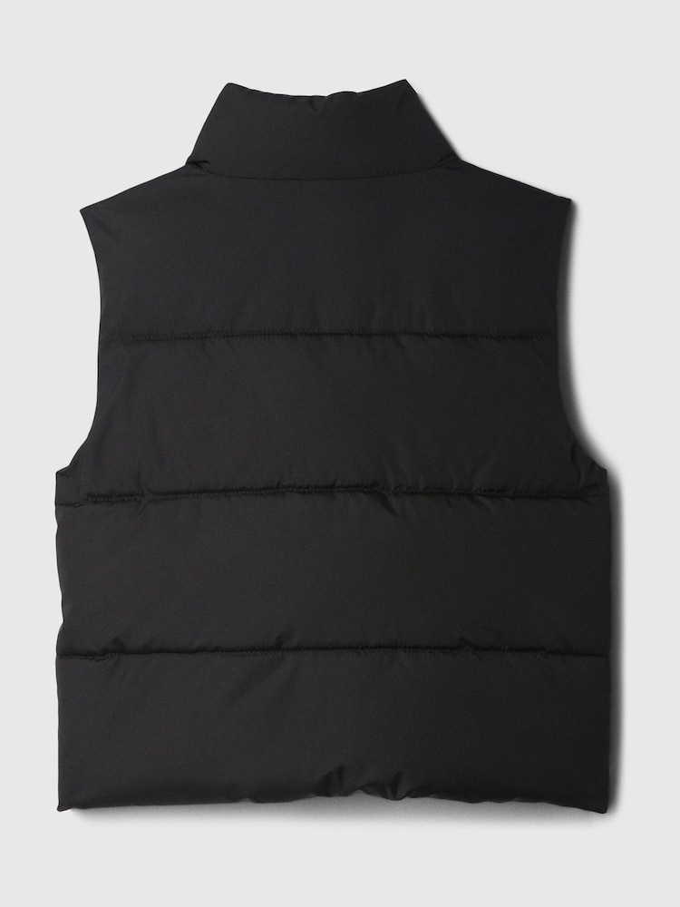 Gap Black Sleeveless Gilet Jacket (4-13yrs) - Image 2 of 3
