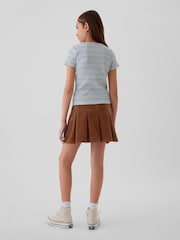 Gap Brown Corduroy Pleated Skirt (4-13yrs) - Image 2 of 4