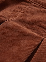Gap Brown Corduroy Pleated Skirt (4-13yrs) - Image 4 of 4