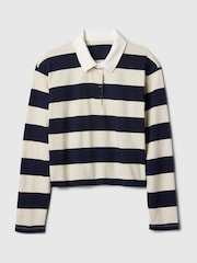 Gap Blue Rugby T-Shirt (4-13yrs) - Image 3 of 4