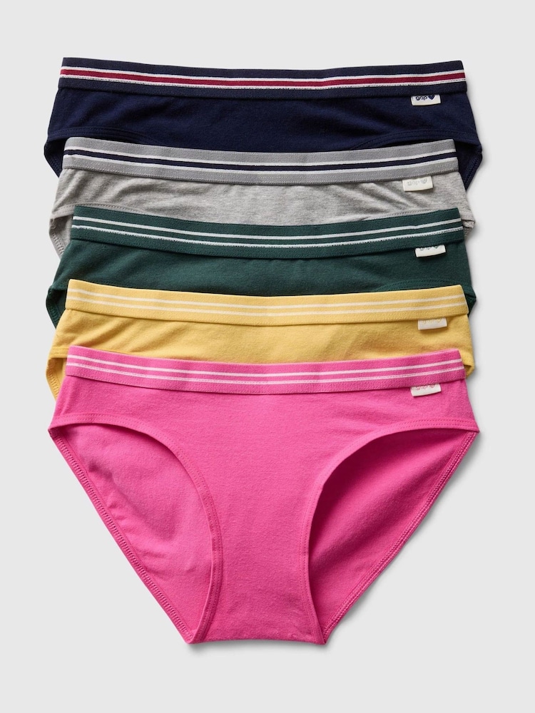 Gap Yellow Bikini Briefs 5 Pack (4-13yrs) - Image 1 of 1