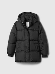 Gap Black Heavyweight Hooded Puffer Coat (4-13yrs) - Image 5 of 6