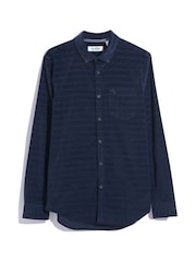 Original Penguin Blue Dobby Corduroy Shirt - Image 4 of 4